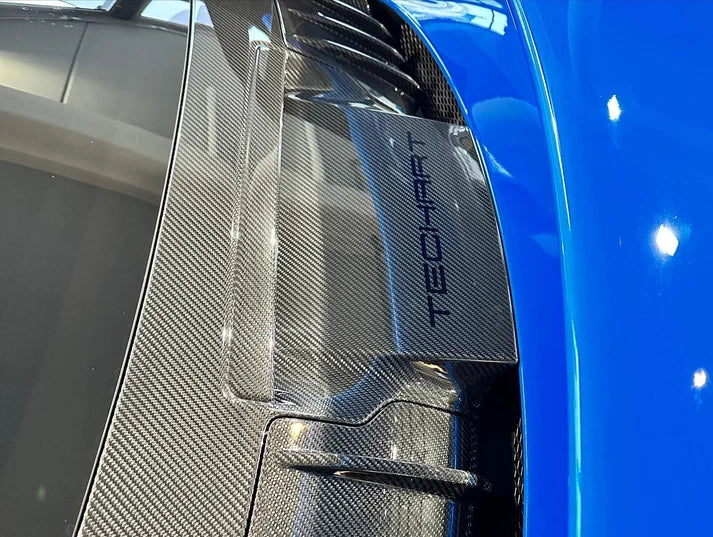 TECHART Porsche 992 GT3 Air Intake Panels and Service Flap, rear
