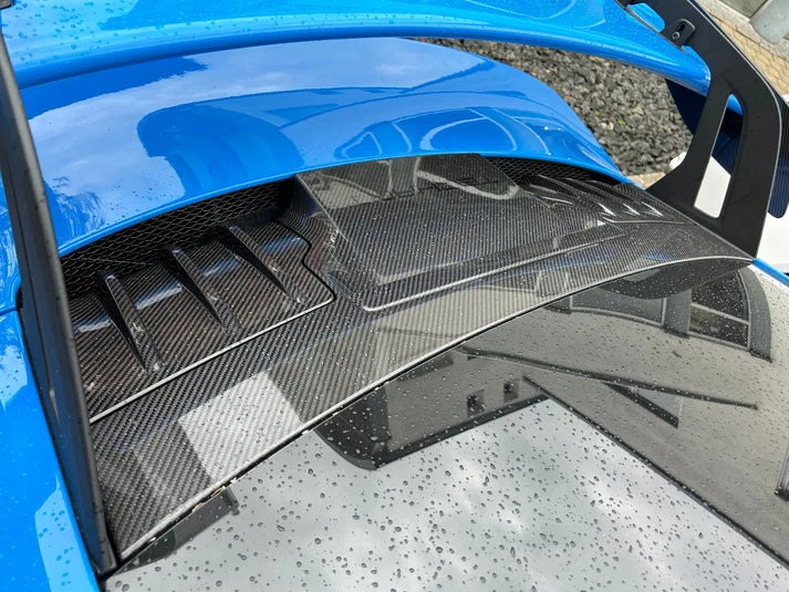 TECHART Porsche 992 GT3 Air Intake Panels and Service Flap, rear