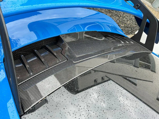 TECHART Porsche 992 GT3 Air Intake Panels and Service Flap, rear