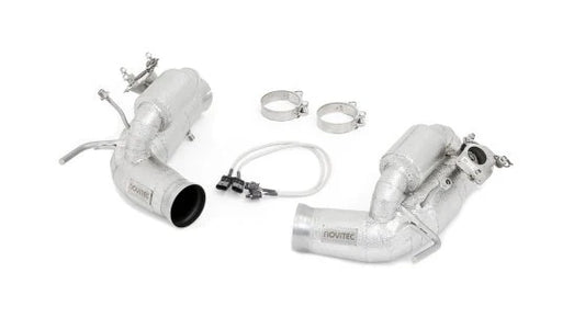 Novitec Ferrari 296 Power Exhaust System - Inconel, Gold Plated