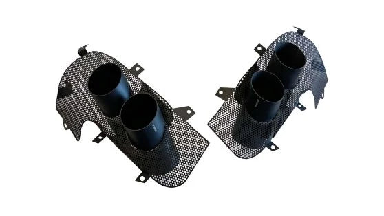 Novitec Ferrari Portofino M NOVITEC tailpipes (set of 2) with new mesh-Insert polished