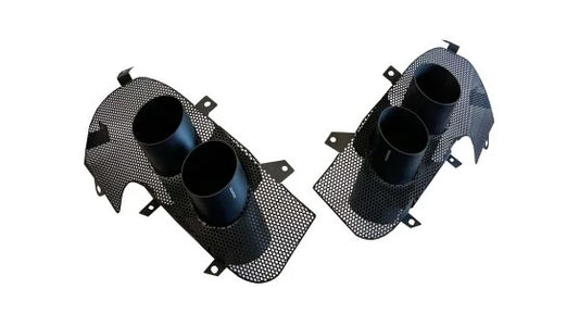 Novitec Ferrari Portofino M NOVITEC tailpipes (set of 2) with new mesh-Insert polished