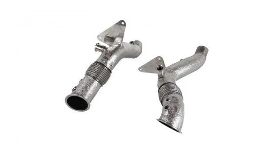 Novitec Ferrari F8 Catalyst-Replacement Pipes Set - Heat Protected