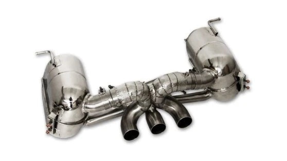 Novitec Ferrari 458 Power Optimized Exhaust System - Stainless Steel