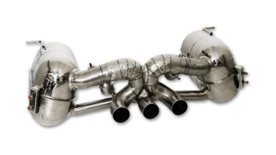Novitec Ferrari 458 Power Exhaust System - Stainless Steel