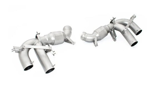Novitec Ferrari Purosangue Race Exhaust System - Stainless Steel - without flap-regulation