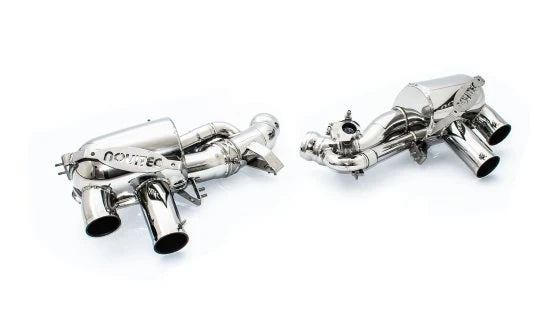 Novitec Ferrari Purosangue Power Exhaust System - Inconel Gold Plated