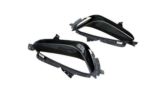 Novitec Ferrari SF90 air-guide sidewall visible Carbon