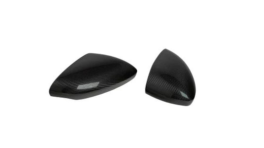 Novitec Ferrari 296 mirror upper part visible Carbon