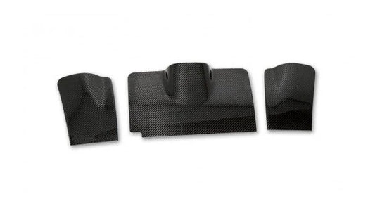 Novitec Ferrari 488 cover for rear diffusor air-opening (3 parts) visible carbon