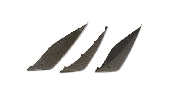 Novitec Ferrari California T diffusor fins visible Carbon