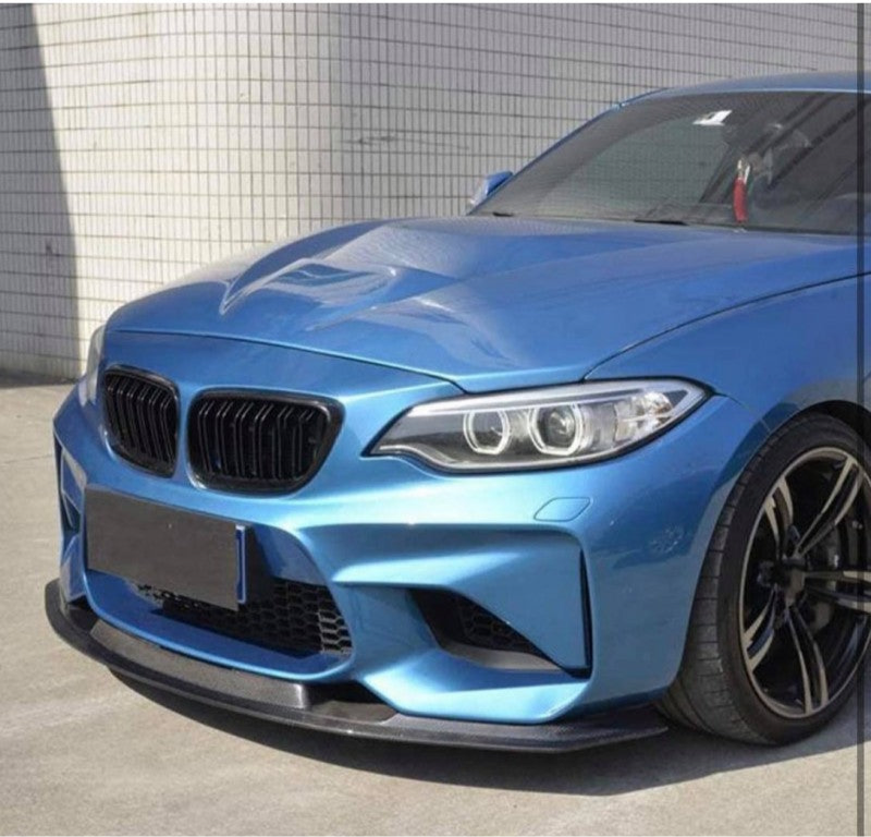 Front Lip V2 Carbon fits BMW M2 F87