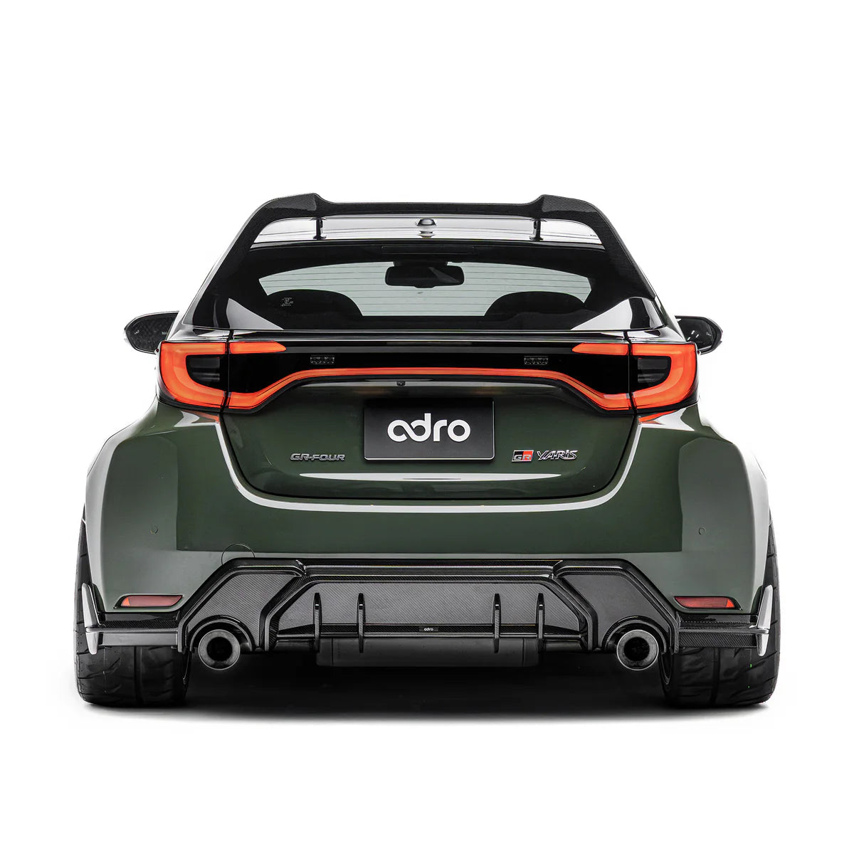 Toyota GR Yaris (Gen 2) carbon fiber rear diffuser