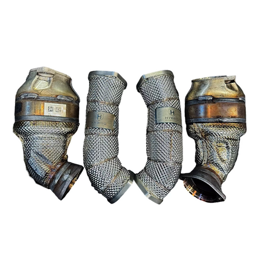 BMW G99 G90 M5 Second Downpipes - Hybrid Innovations