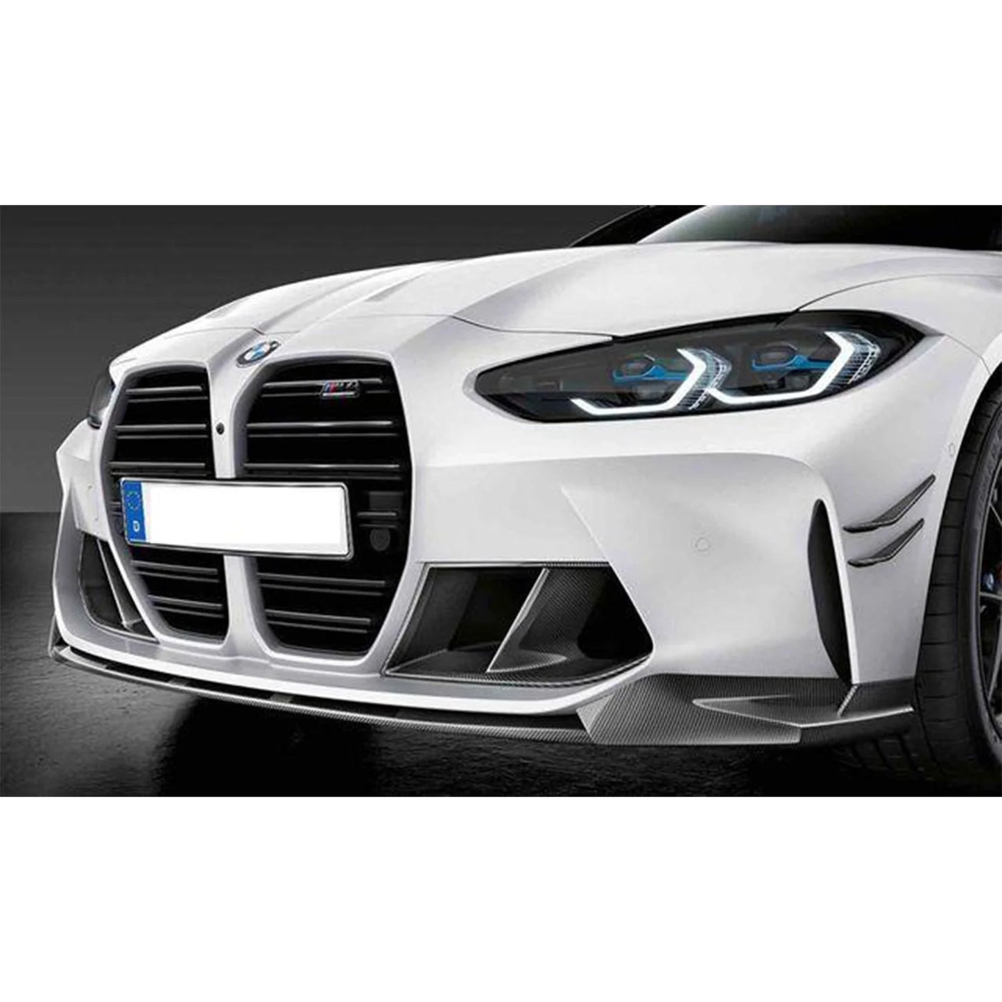 Front Lip M Performance style Full Carbon Suitable For BMW G80 G82 G83 M3 M4