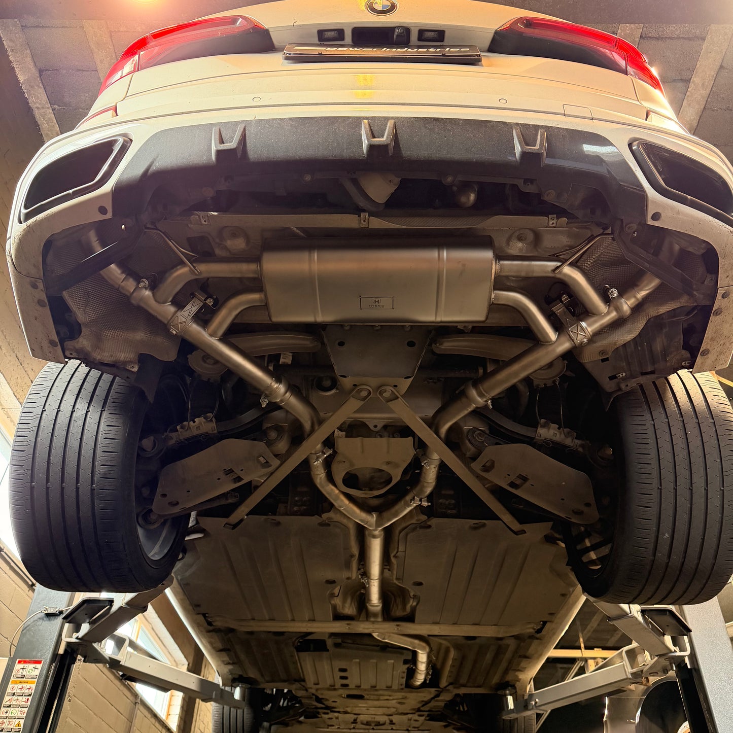 G05 X5 45e Catback exhaust - volledig uitlaatsysteem