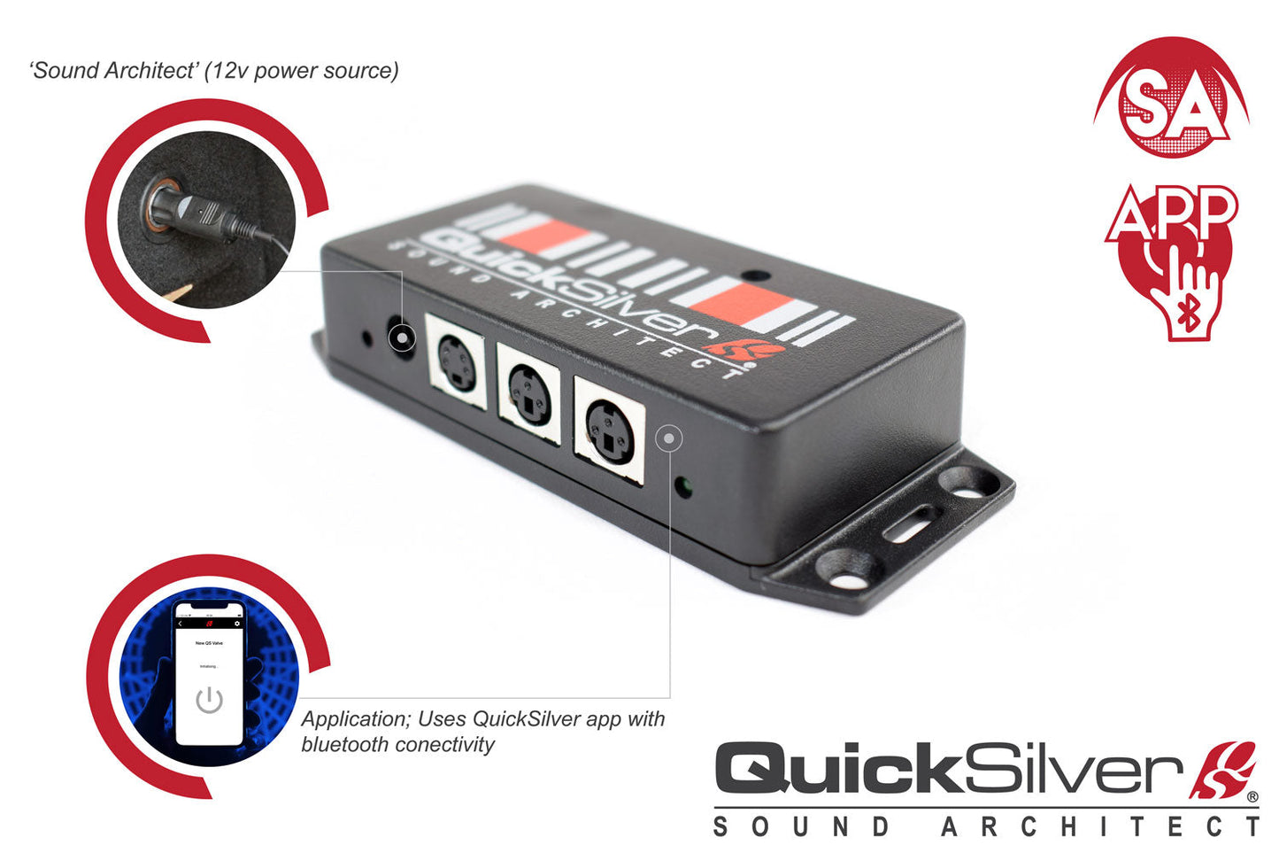 QuickSilver Range Rover Sport 3.0 P360 P400 Sport System w/ Sound Architect - APP