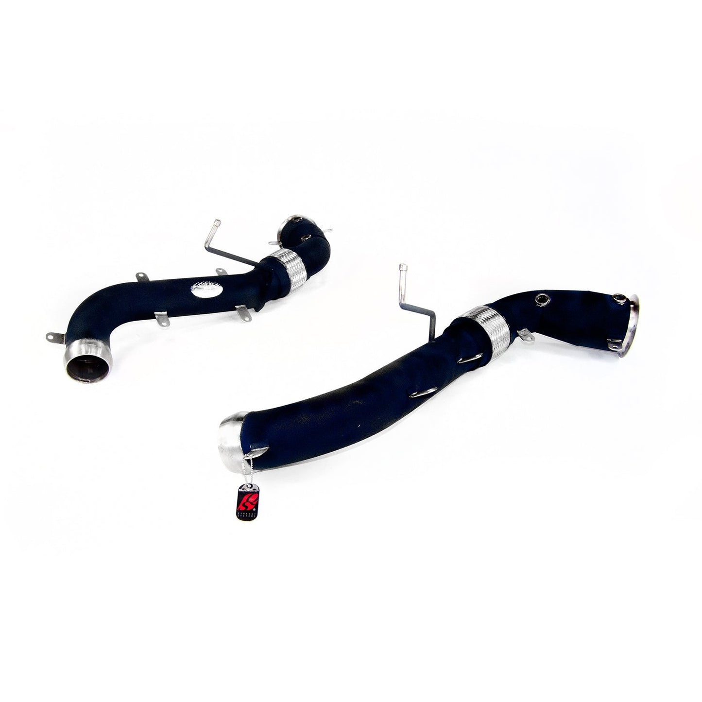 QuickSilver McLaren 675LT Catalyst Replacement Pipes Ceramic - Pair