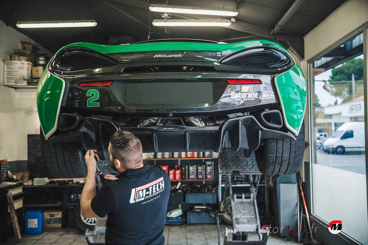 QuickSilver McLaren 540C Catalyst Replacement Pipes Ceramic - Pair