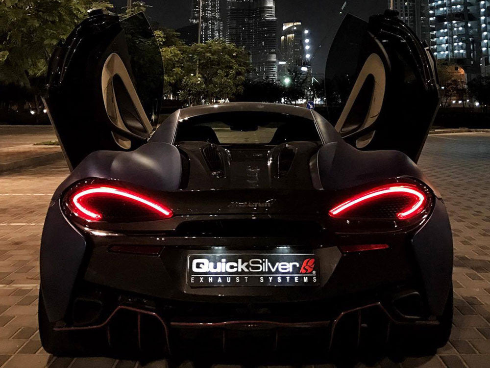 QuickSilver McLaren 540C Catalyst Replacement Pipes Ceramic - Pair