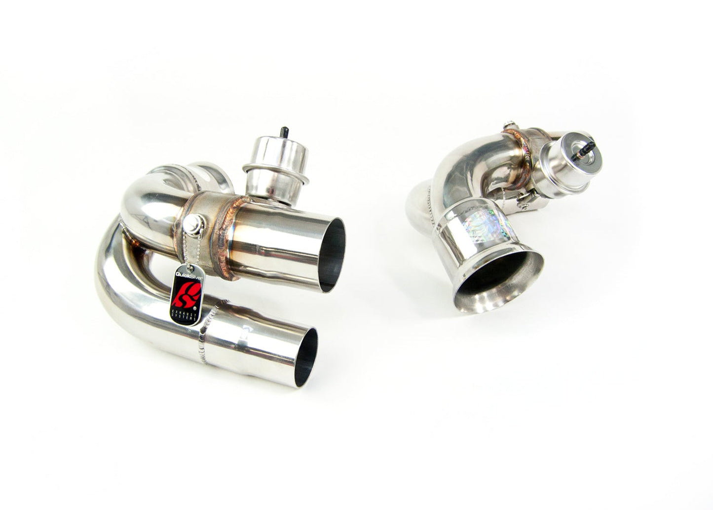 QuickSilver Porsche 911 GT3 and RS inc 4.0 (997 Gen1 and Gen2) Side Muffler Deletes w/Valves