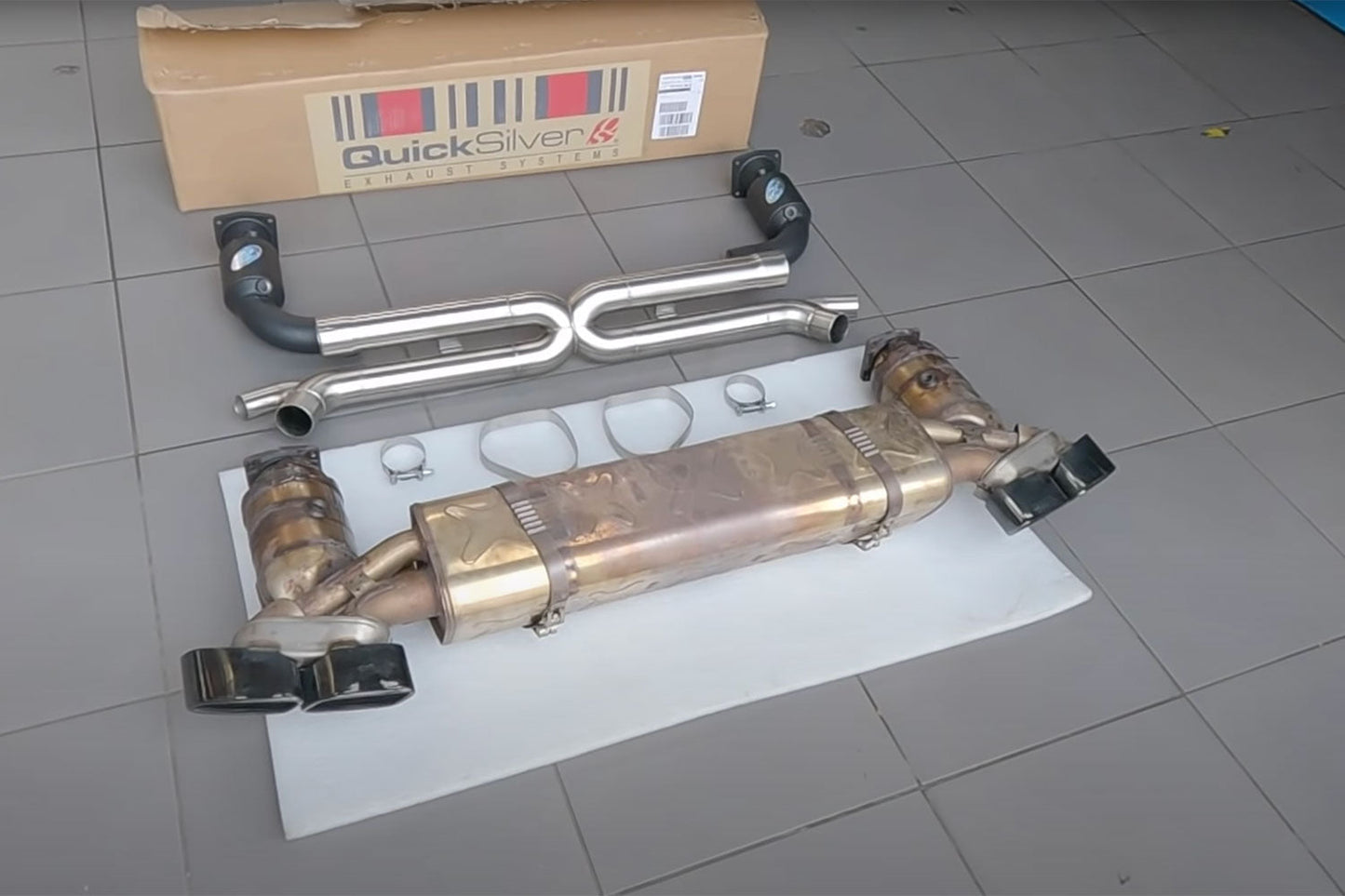 QuickSilver Porsche 911 Turbo and Turbo S (991) Sports System