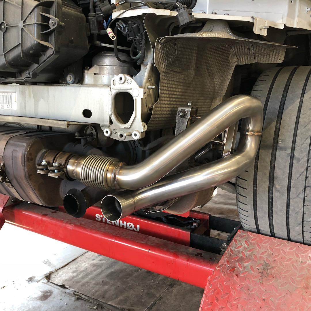 QuickSilver Porsche 911 (991 Gen 1) Second Silencer Delete Pipes