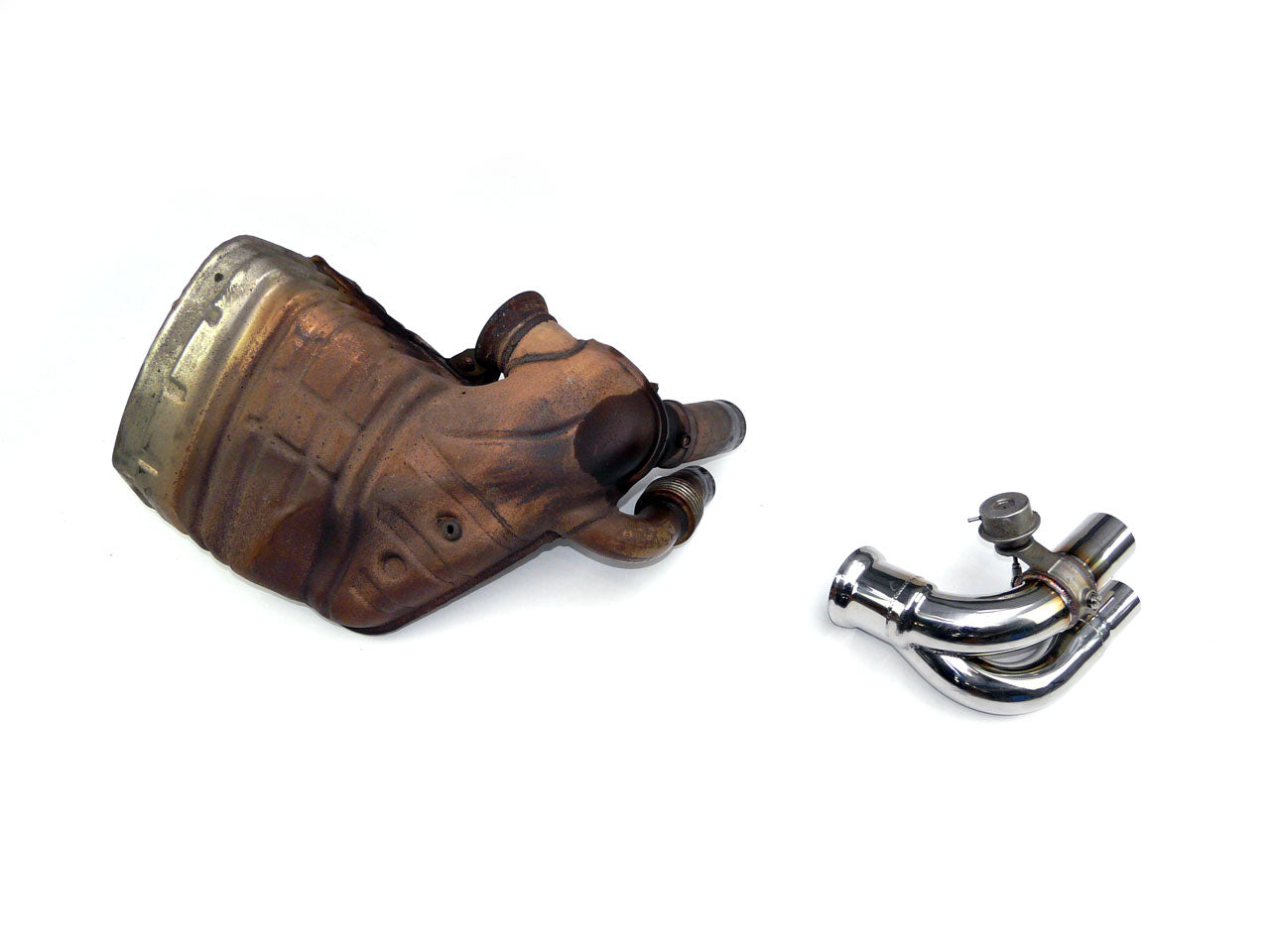 QuickSilver Porsche 911 GT3 and RS (991 Gen1 and Gen2) Side Muffler Deletes w/Valves