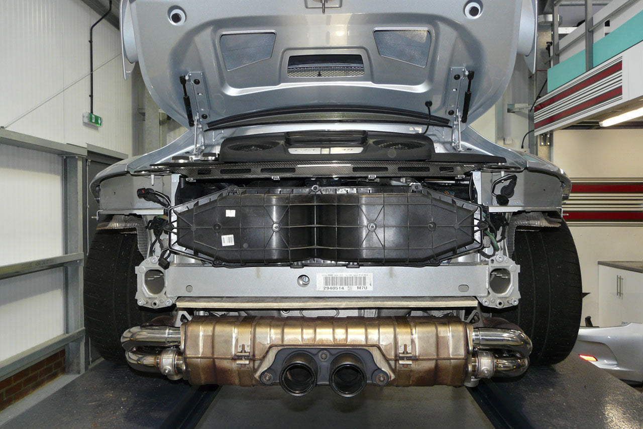 QuickSilver Porsche 911 GT3 and RS (991 Gen1 and Gen2) Side Muffler Deletes w/Valves