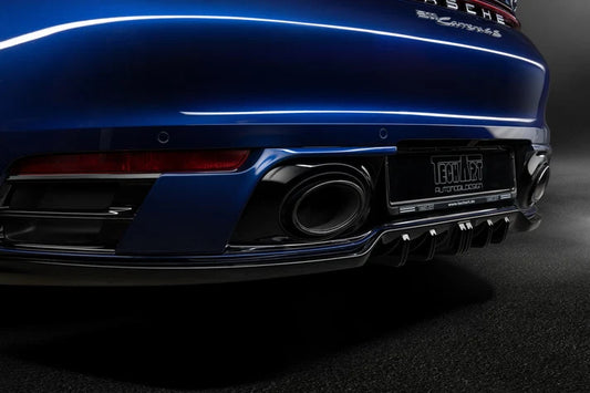 TECHART Porsche 992 Carrera (992.1) Diffuser attachment rear bumper