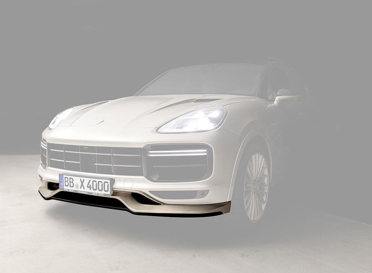 TECHART Porsche 9YA Cayenne non-Turbo E3 from model year 2018 only E3.1 Front spoiler I