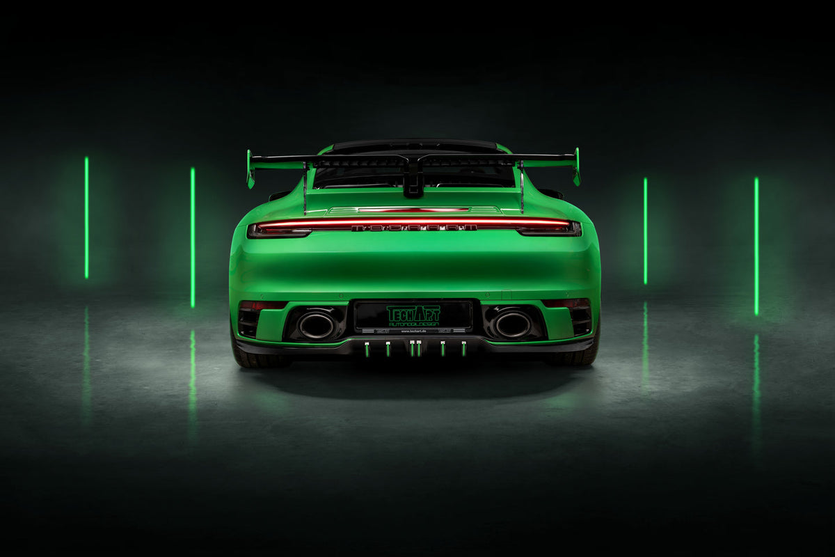 TECHART Porsche 992 Carrera Coupe Coupé rear spoiler II aero package