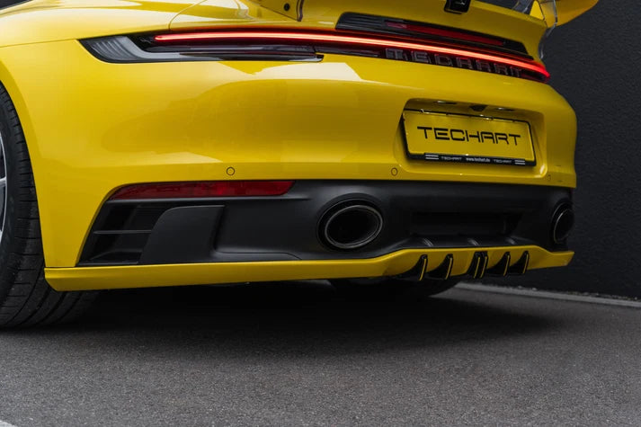TECHART Porsche 992 Carrera (992.1) Diffuser attachment rear bumper