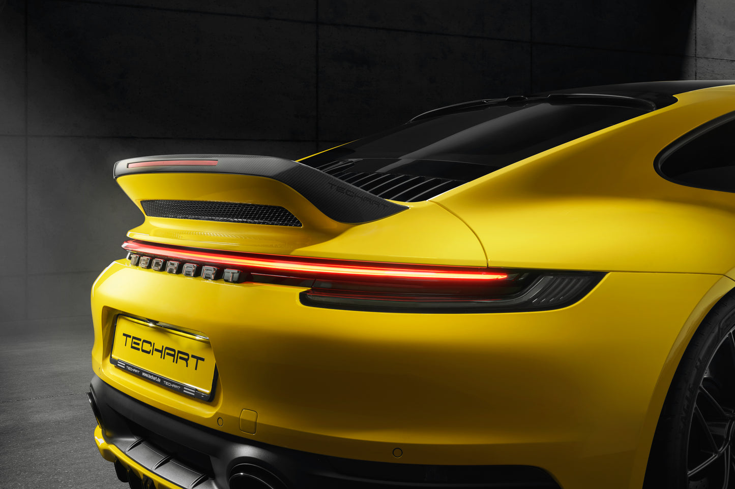 TECHART Porsche 992.2 Carrera Cabriolet Rear spoiler III