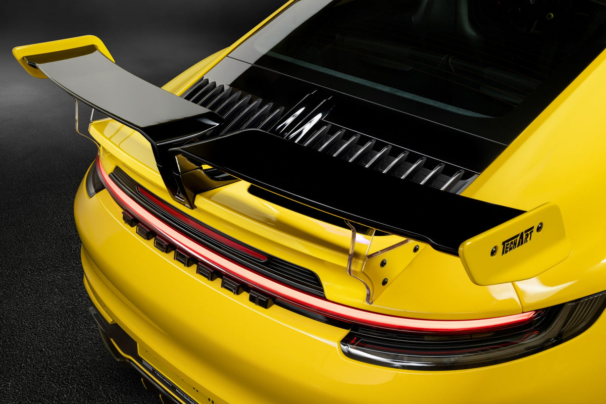 TECHART Porsche 992 Carrera Coupe Coupé rear spoiler II aero package