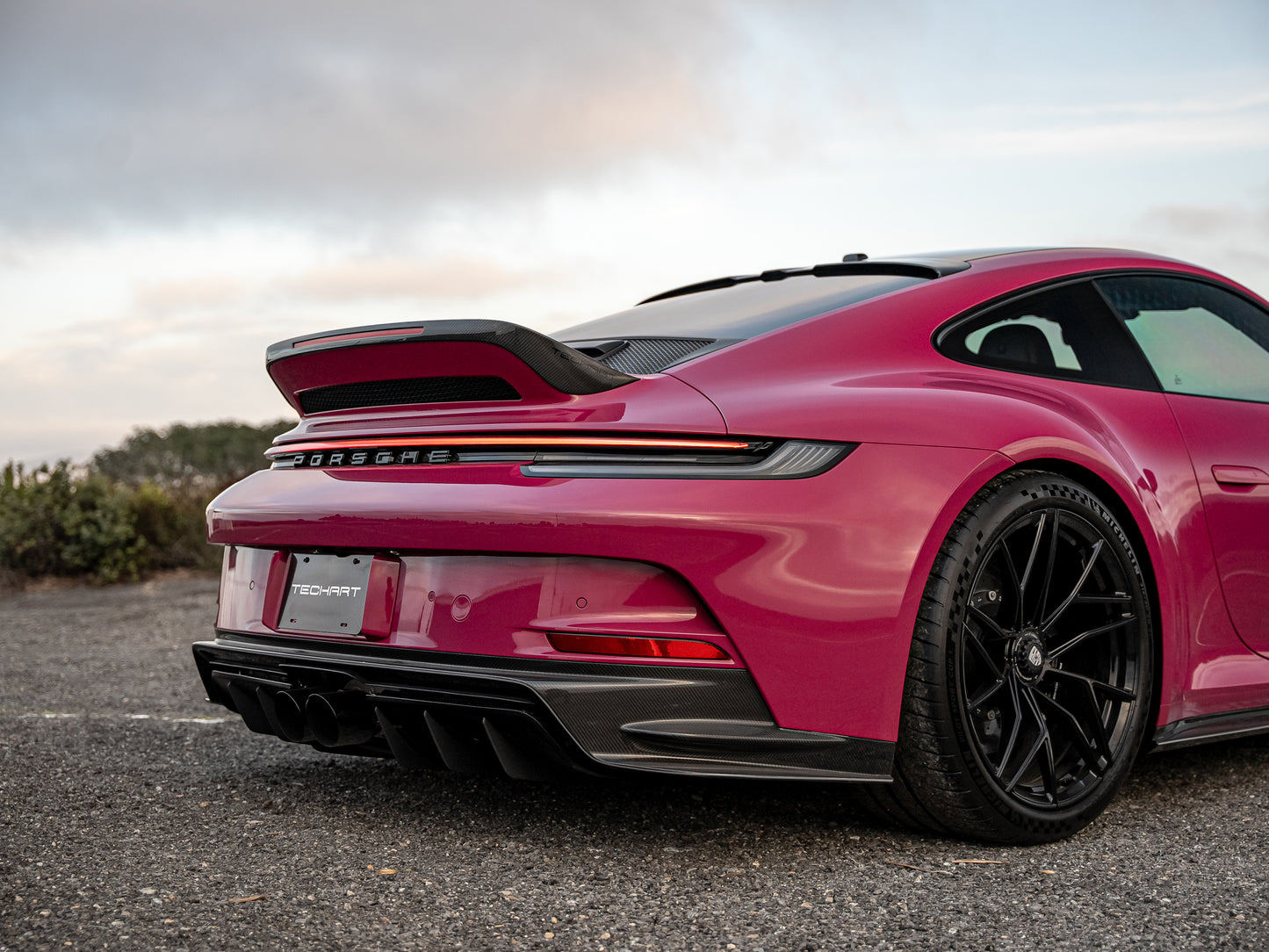 TECHART Porsche 992.2 Carrera Cabriolet Rear spoiler III