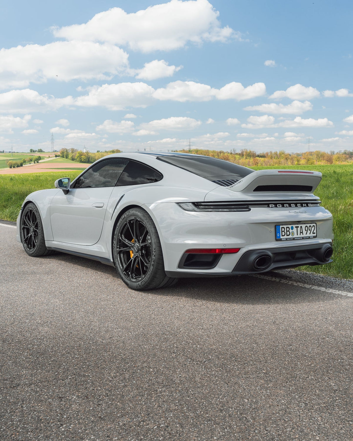TECHART Porsche 992 Turbo Coupé Rear spoiler III