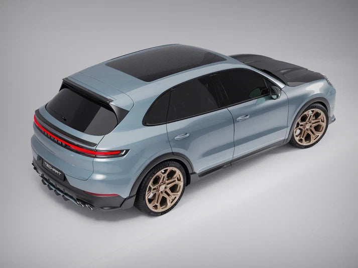 TECHART Porsche Cayenne Turbo E3 not Coupé Carbon Roof Spoiler
