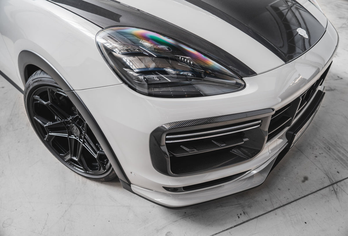 TECHART Porsche 9YA Cayenne Turbo GT from model year 2022 only E3.1 Frame Air Intake