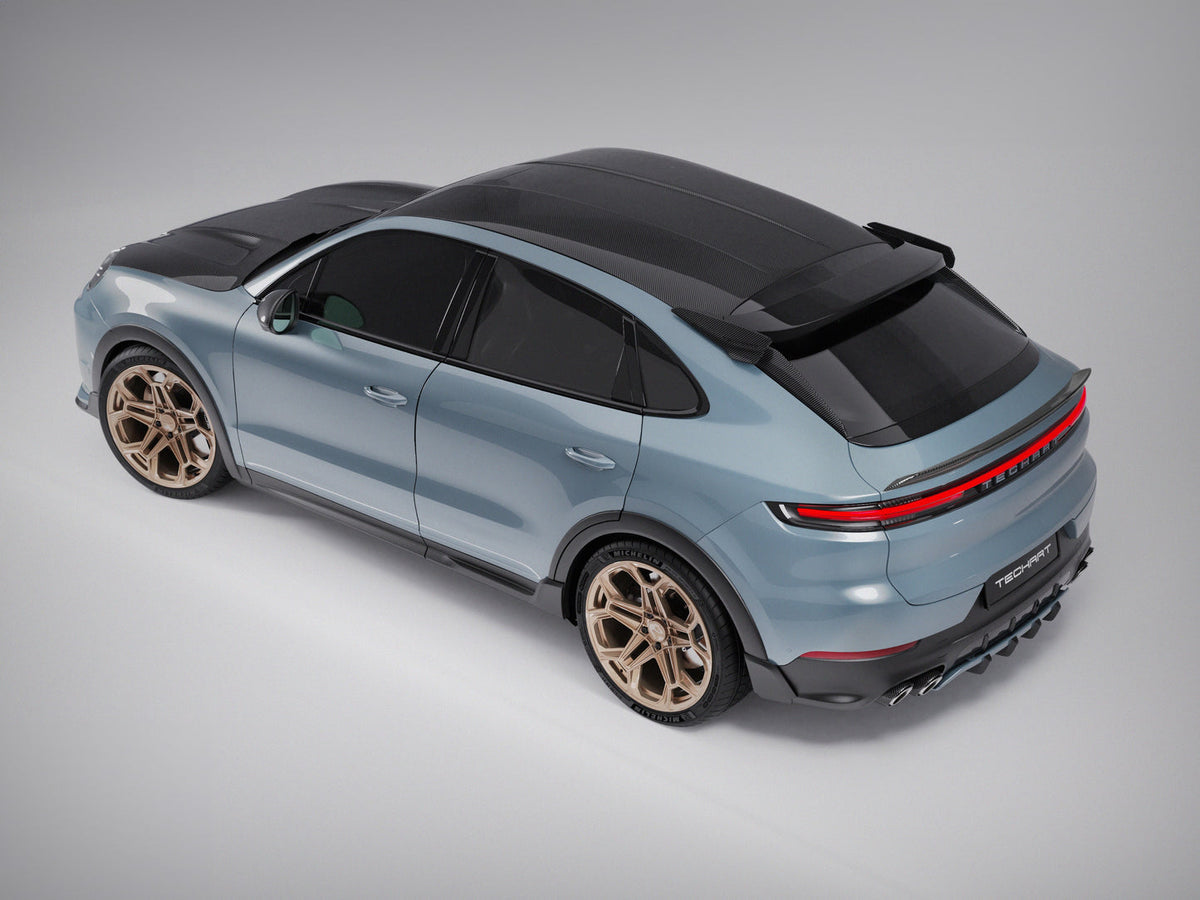 TECHART Porsche 9YA Cayenne Coupe from model year 2018 Rear Spoiler