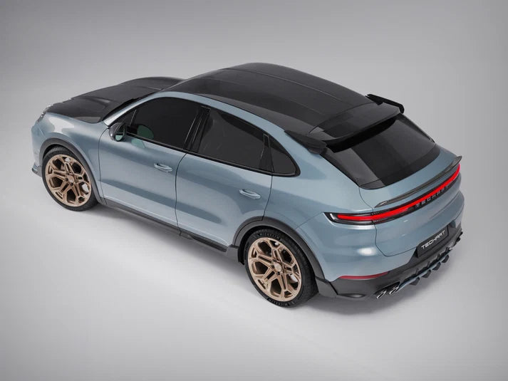 TECHART Porsche 9YA Cayenne Coupe from model year 2018 Aero Curtain Rear