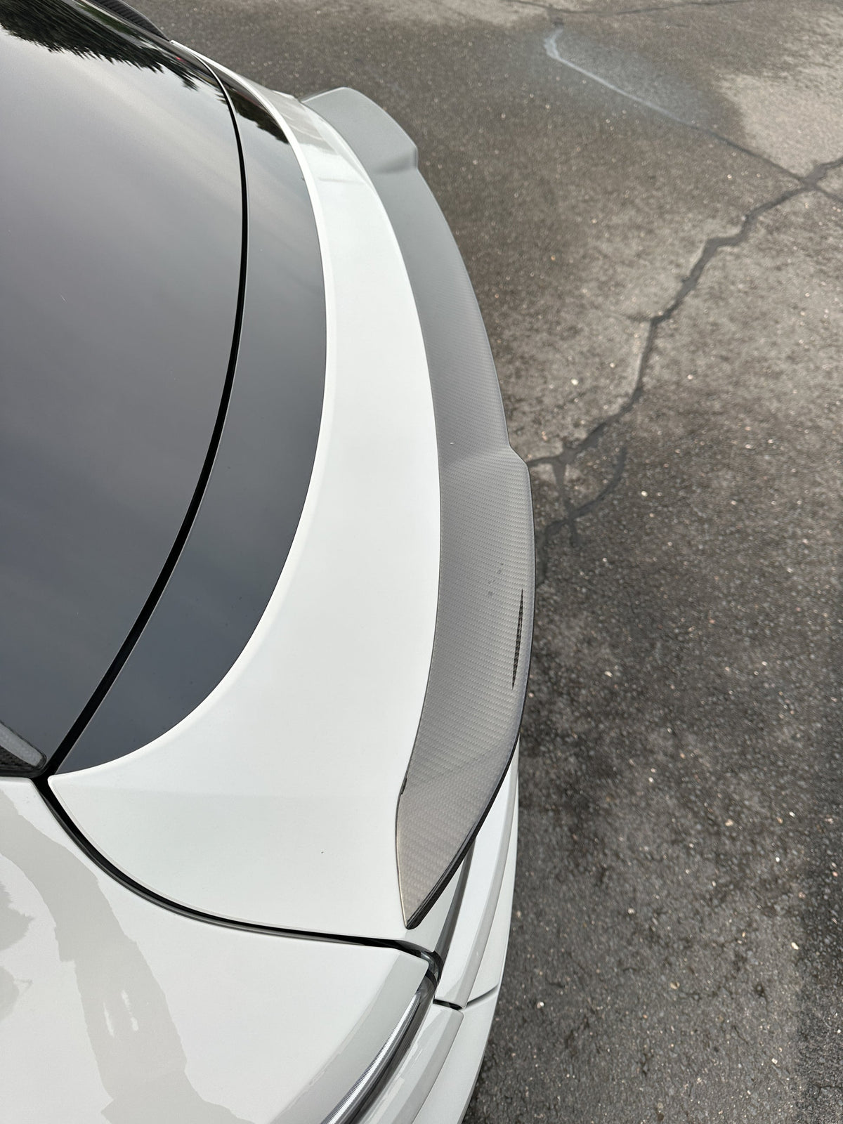 TECHART Porsche 9YA Cayenne Coupe from model year 2018 Rear Spoiler
