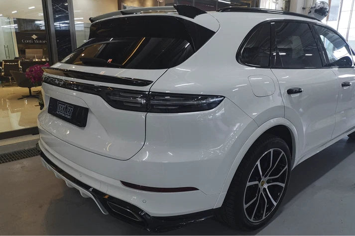 TECHART Porsche 9YA Cayenne non-Turbo E3 from model year 2018 Roof spoiler