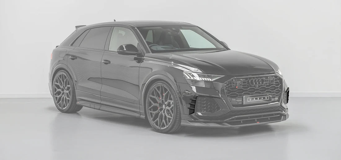 Audi Rsq8 Pre-facelift Front Eyebrow Set - Visual Carbon Fibre