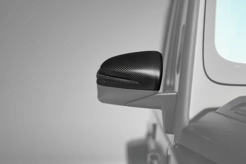 Mercedes W463a/W465 G-wagon / Softkit / Widetrack Wing Mirrors - Visual Carbon Fibre (Pair)