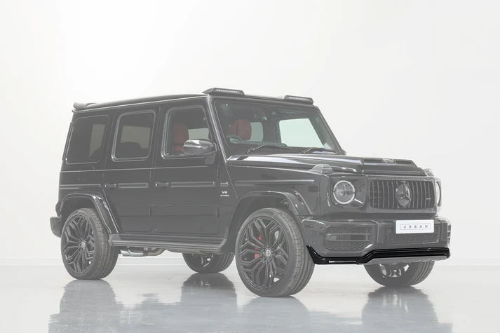 Mercedes W463A G-Wagon Softkit Front Splitter with Integrated Daytime Running Lights (OEM G63 Bumper Only)