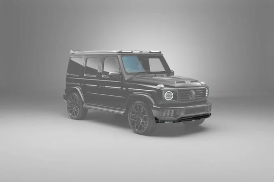 Mercedes W465 G-Wagon Aerokit Front Splitter with Integrated Daytime Running Lights (OEM G63 Bumper Only)