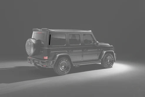 Mercedes W465 G-wagon Aerokit / Widetrack D-pillar Trim - Visual Carbon Fibre (Pair)