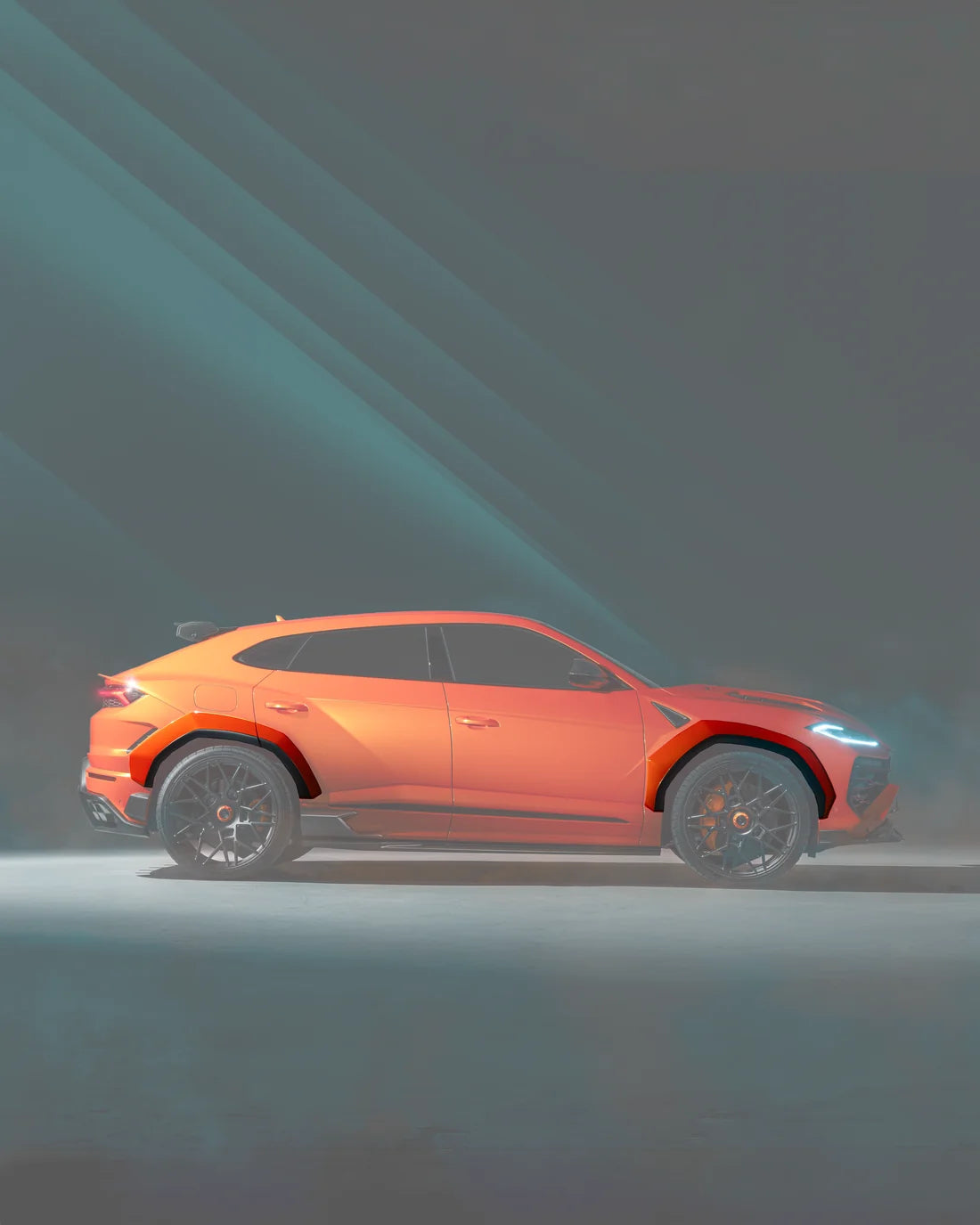 Urus Se - Extended Wheel Arches - Semi Visual Carbon Fibre