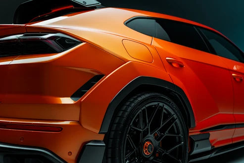 Urus Se - Lower Side Sills - Visual Carbon Fibre